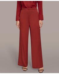 Donna Karan - Wide Leg Pants - Lyst