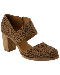 TOMS - Milan Nova Block Heel Dress Pumps - Lyst
