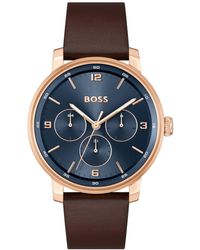 BOSS - Boss Contender Quartz Multifunction Watch 44mm - Lyst