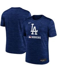 Nike - Los Angeles Dodgers Authentic Collection Velocity Performance Practice T-shirt - Lyst