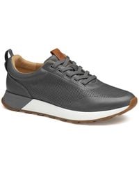 Johnston & Murphy - Kinnon Perfed jogger Lace-up Sneakers - Lyst
