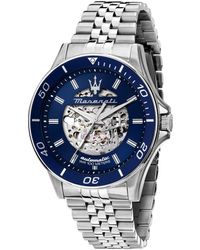 Maserati - Automatic Stainless-steel Watch - Lyst