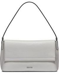 Calvin Klein - Verne Flap Demi Shoulder Bag - Lyst