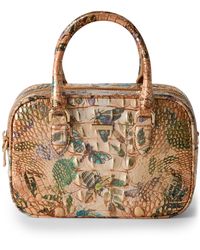 Brahmin - Mara Small Leather Melbourne Satchel Bag - Lyst