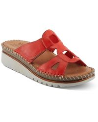 Spring Step - Montera Leather Slide - Lyst