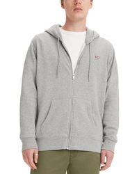 Levi's - Non-graphic Zip-up Standard Fit Hoodie - Lyst