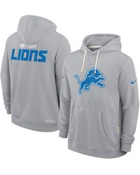 Nike - Detroit Lions Sideline Standard Issue Initial Home Dri-fit Hoodie - Lyst