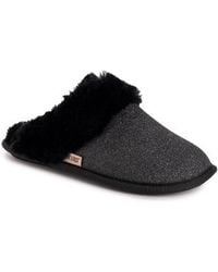 Muk Luks - Angled Sparkle Scuff Slipper - Lyst