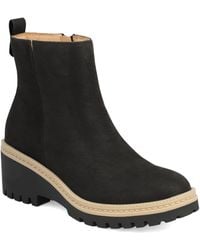 MIA - Phinly Block Heel Ankle Booties - Lyst