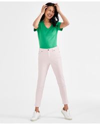 Style & Co. - Mid Rise Curvy-fit Skinny Jeans - Lyst