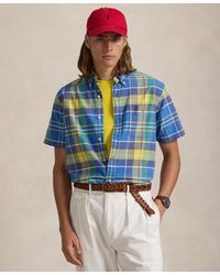Polo Ralph Lauren - Classic-fit Plaid Oxford Camp Workshirt - Lyst