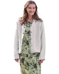 Celtic & Co. - Linen Western Jacket - Lyst