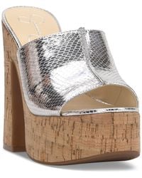 Jessica Simpson - Xona High Heel Platform Sandals - Lyst