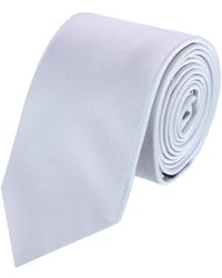Trafalgar - Sutton Solid Color Silk Necktie - Lyst