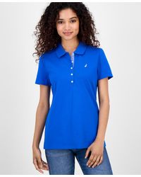 Nautica - Short-sleeve Polo-collar Shirt - Lyst