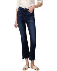 Flying Monkey - High Rise Kick Flare Jeans - Lyst