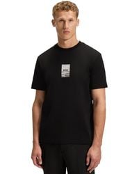 BOSS - Boss By Stretch Cotton Print Relaxed-fit T-shirt - Lyst