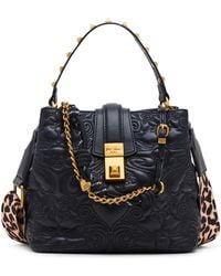 Betsey Johnson - Quilted Small Bucket Bag - Lyst