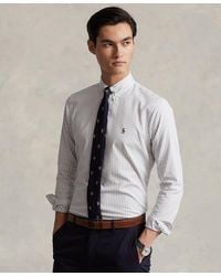 Polo Ralph Lauren - Classic Fit Striped Stretch Oxford Shirt - Lyst