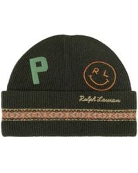 Polo Ralph Lauren - Taslan Patch Beanie Hat - Lyst