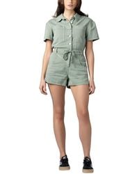 Blank NYC - Short-sleeve Romper - Lyst