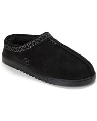 Dearfoams - Dean Genuine Suede Slip-on Clog Slipper - Lyst
