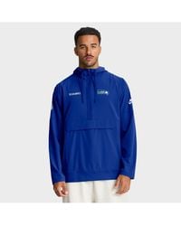 Nike - Seattle Seahawks Sideline Alt Pack Anorak Half-zip Hoodie Jacket - Lyst