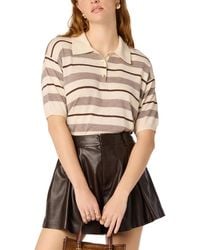 Astr - Scottie Collared Sweater - Lyst