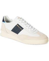 Paul Smith - Dover Mixed Leather Low-top Sneaker - Lyst