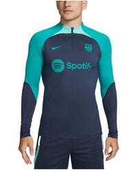 Nike - Barcelona Strike Drill 2023/24 Performance Quarter-zip Long Sleeve Top - Lyst