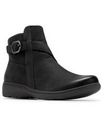 Clarks - Collection Carleigh Angie Round Toe Booties - Lyst