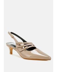 Rag & Co - Kanebei Triple Strap Slingback Sandals - Lyst