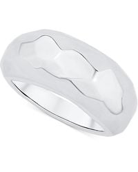 And Now This - High Polished Faceted Dome Statement Ring - Lyst
