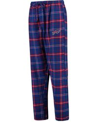 Men's Concepts Sport Scarlet San Francisco 49ers Ultimate Plaid Flannel  Pajama Pants