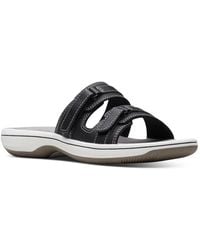 Clarks - Cloudsteppers Breeze Piper Double-strap Sandals - Lyst
