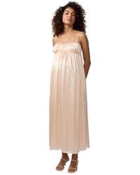 Ingrid & Isabel - Ingrid + Isabel Maternity Ingrid + Isabel Solid Satin Maxi - Lyst