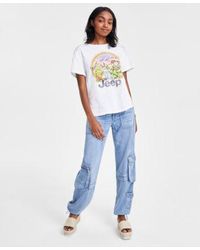 Lucky Brand - Jeep Rainbow Boyfriend T Shirt Cargo Jeans - Lyst