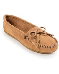 Minnetonka - Kilty Hardsole Moccasin - Lyst
