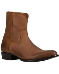Frye - Austin Inside Zipper Boots - Lyst