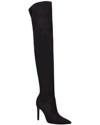 guess over the knee high heel boots