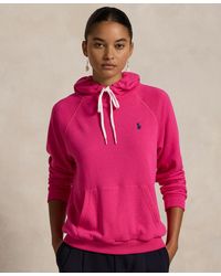 Polo Ralph Lauren - Shrunken Fit Fleece Hoodie Sweatshirt - Lyst