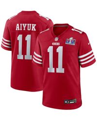 Nike - Brandon Aiyuk San Francisco 49ers Super Bowl Lviii Game Jersey - Lyst