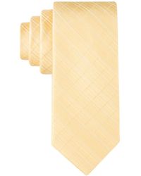 Calvin Klein - Etched Windowpane Tie - Lyst