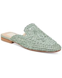 Dolce Vita - Diya Crochet Slide Flat Mules - Lyst