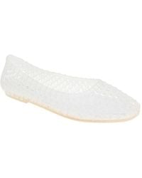 BCBGMAXAZRIA - Marlow Jelly Flat - Lyst