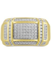 Macy's - Diamond Cluster Ring (1/2 Ct. T.w. - Lyst