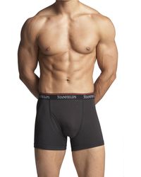 Stanfield's - Cotton Stretch 2 Pack Boxer Brief Underwear - Lyst
