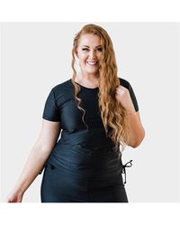 Calypsa - Plus Size Flowy Swim Skort - Lyst