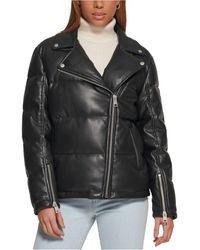 levi's cropped leather jacket