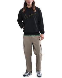 Nike - Club Fleece Athletic-fit Logo Hoodie - Lyst